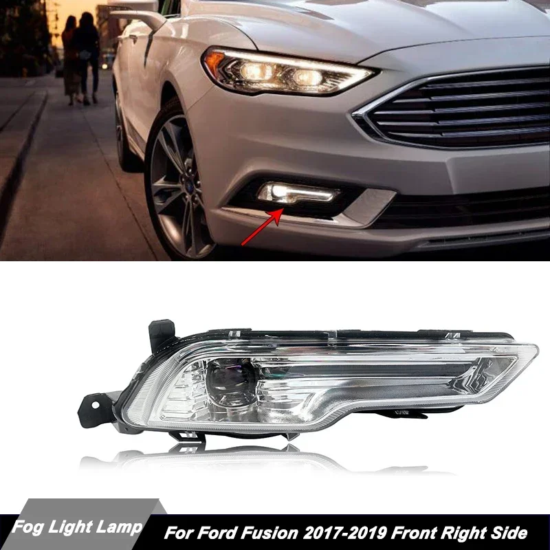 

Foglight Foglamp For Ford Explorer Sport Fusion Mondeo 2017 2018 2019 Car LED Front Bumper Fog Light DRL Daytime Driving Lamp