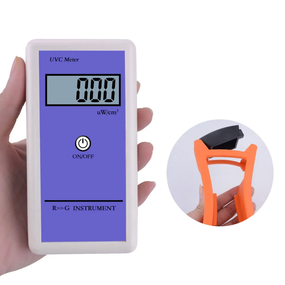 UVC Illuminance Meter UV Radiation Measurement Performance Monitoring Accurate Measurements Compact Size High Precision 4