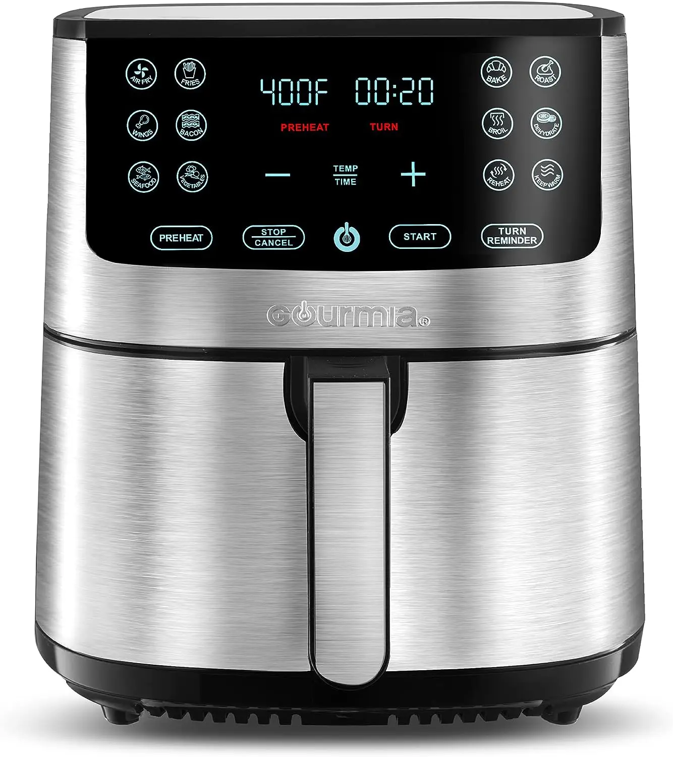 Air Fryer Large Air Fryer, 6.8 Qt Airfryer Oven, 8 Presets Led