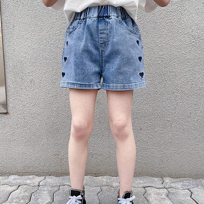 Kids Shorts Trousers Girls Summer Denim Clothing