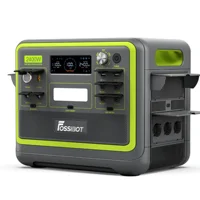 FOSSiBOT F2400 Station Électrique Portable 2048Wh 2400W LiFePO4, Recharge Rapide 1,5 h, Contrôle APP WiFi/Bluetooth, Générateur Solaire pour Camping et Maison 3