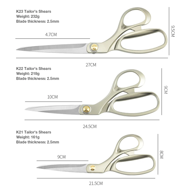 Fabric Scissors, Sewing Scissors, 9 inch Premium Tailor Scissors, Heavy Duty  Scissors, Sharp Scissors, Fabric Shears, Heavy Duty Scissor,Multipurpose  Sharp Scissors, Sewing Shears, Utility Scissors 