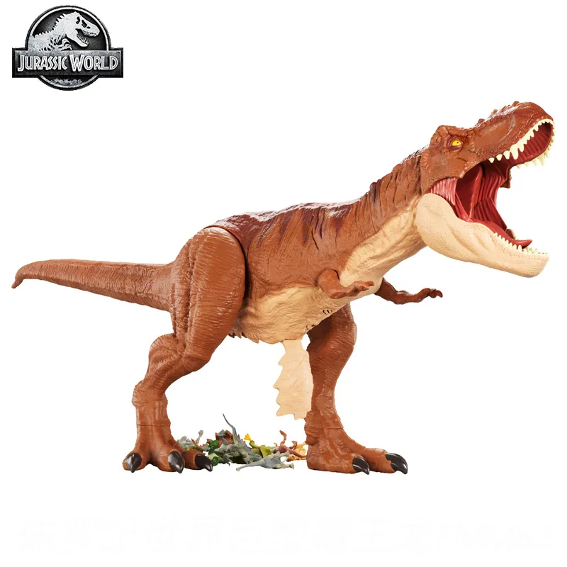 ティラノサウルス　ジュラシック・ワールド MATTEL-ジュラシックワールドの巨大なティラノサウルスレックス