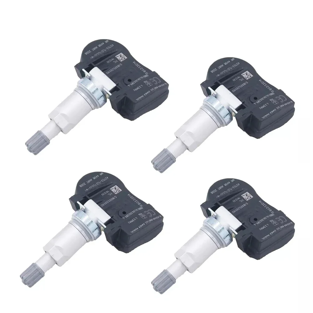 4PCS 42753TL0G530 TPMS 센서 42753-TL0-G530 혼다 어코드 크로스투어 재즈 433MHz TPMS용 타이어 압력 센서