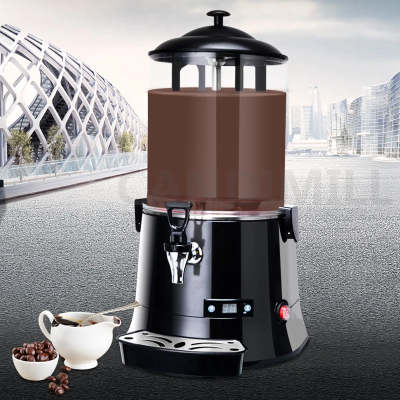 Hot Chocolate Warmer Machine 600W 10L Commercial Electric Hot Drink Mixer  Blender Coffee Milk Wine Tea Dispenser Machine - AliExpress