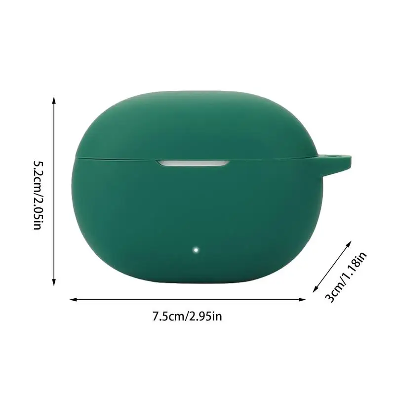 For HONOR LCHSE X7i Case Earbuds Case Cover Earbuds Silicone Case Earphones Cover Wireless Earphone Protective Cover For Home