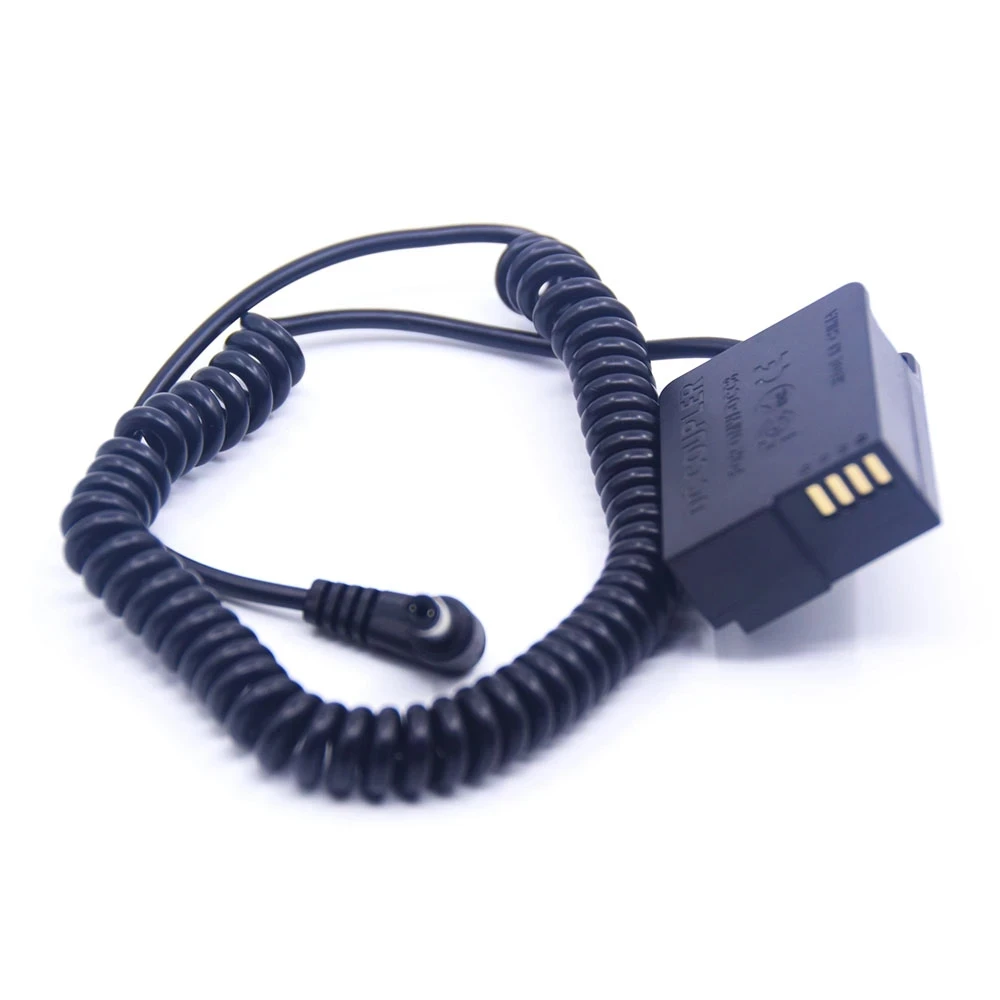 Blc12 Batteria Fittizia Dcc8 Accoppiatore Cc Con Cavo A Molla Per Fotocamera Panasonic Lumix Dmc Fz2500 Fz2000 Fz300 Gx8 G80 G81 G85 G5 G6