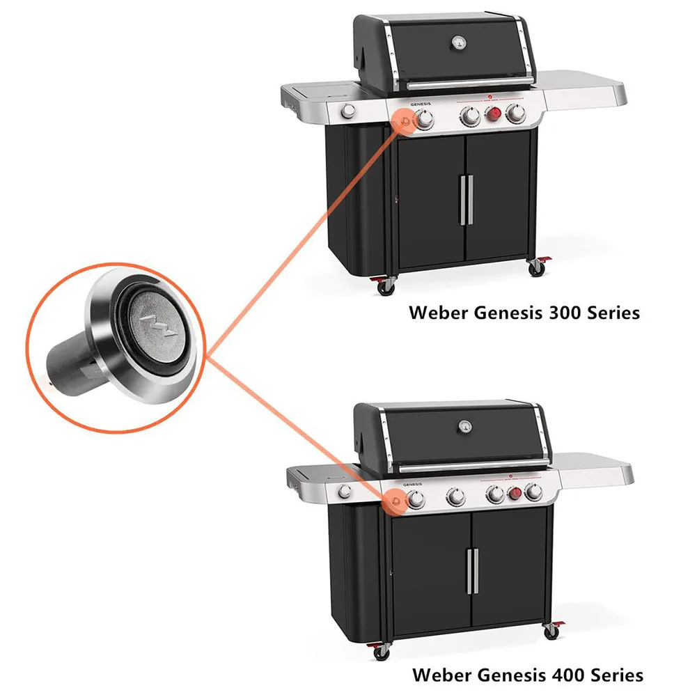 Pulsante Di Accensione Di Ricambio Per Griglia Weber GS4 Genesis II E Weber Spirit 2 E310 - Foto 5