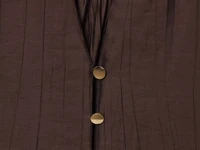 Autumn new women's loose and simple V-neck long sleeved shirt with elastic waist and wide leg pants set - Image 6