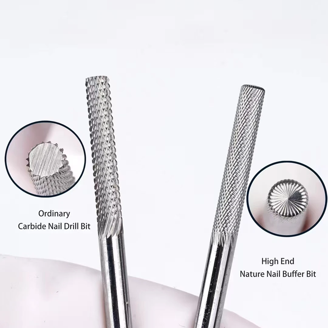 

3XF Nail Drill Bits Professional Nature Nail Buffer E-file Bit for Manicure Pedicure Cuticle Remove Nail Art Supply Tools
