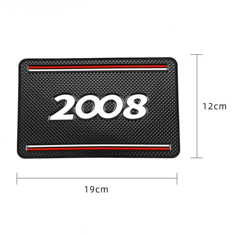 Dash Phone Holder 1pcs Car Anti Slip Mat Phone Holder non slip Pad Non-Slip Mat For Peugeot 206 207 307 3008 2008 308 408 508 301 208 Accessories