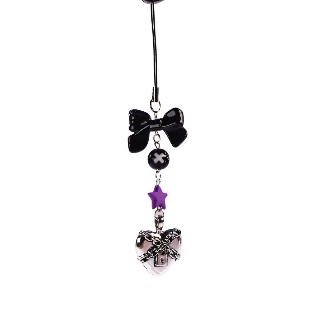 Cute Y2K Phone Charms Sweet Girl Butterfly Phone Lanyard Bowknot Phone Chain