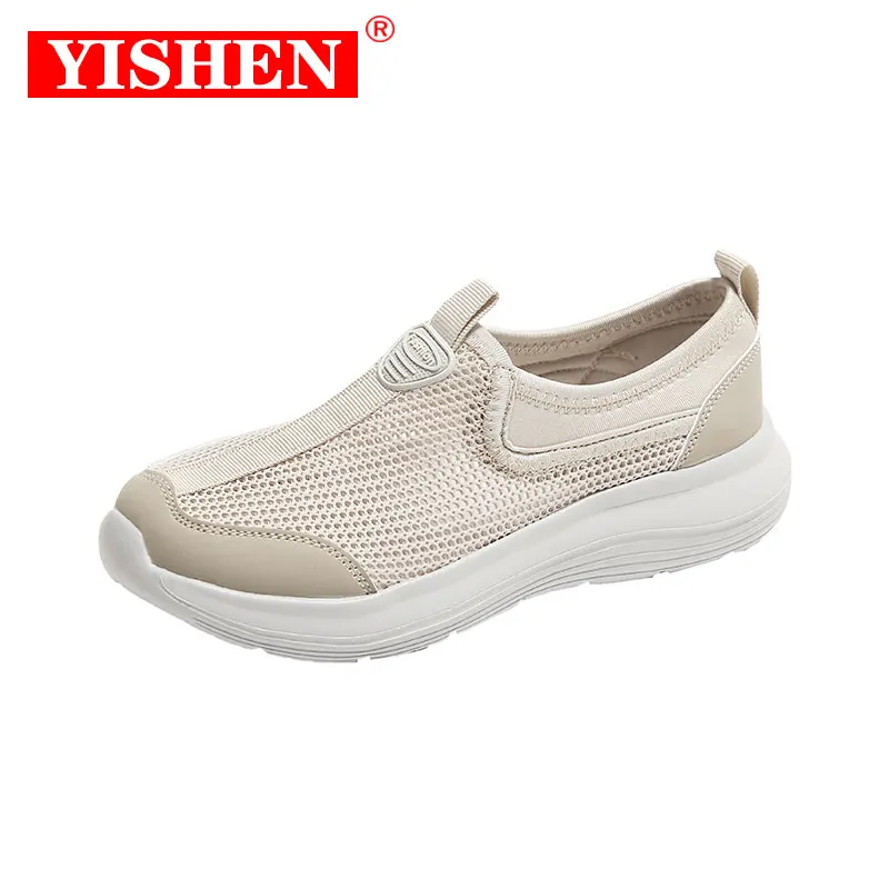 

YISHEN Platform Sneakers Women Casual Shoes Summer Outdoor Breathable Chunky Shoes Comfy Footwear Walking Zapatos Casual Mujer