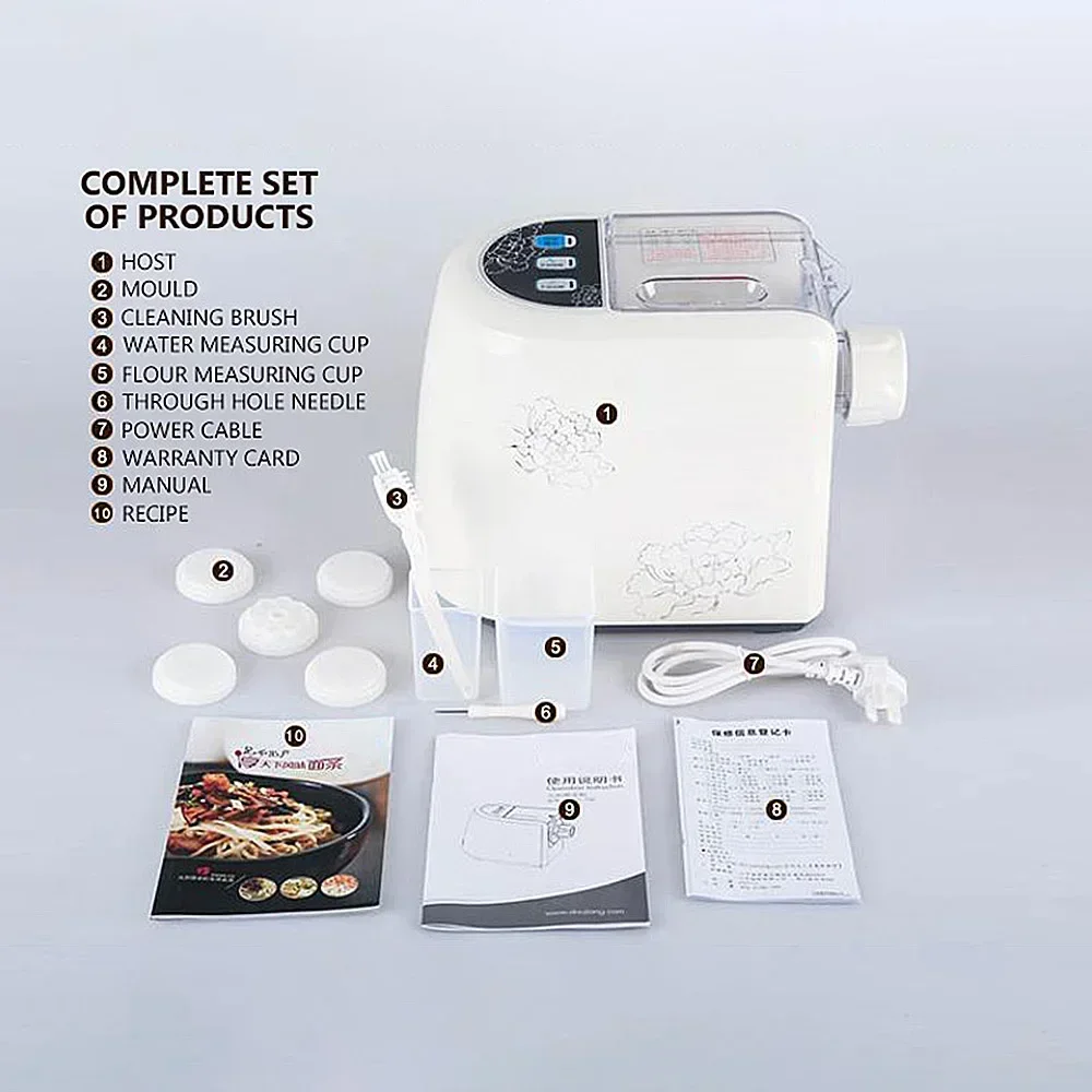Fully Automatic Noodle Maker Household Electric Noodle Mixing Machine Multi-function Pressing Machine