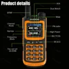 2Pack Baofeng Walkie Talkie True 10W Long Range Portable 1000 Channel Ham FM Radio UHF VHF USB-C Charge Two Way Radio Waterproof 5
