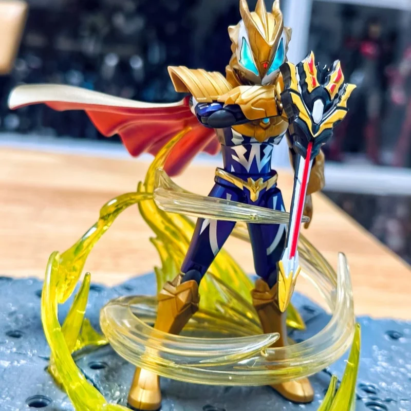 새로운 Keeppley 울트라맨 제로 04 액션 피규어 수집용 조립식 가동 모델 장난감 울트라맨 기드 제로 벨리아 크리스마스 선물