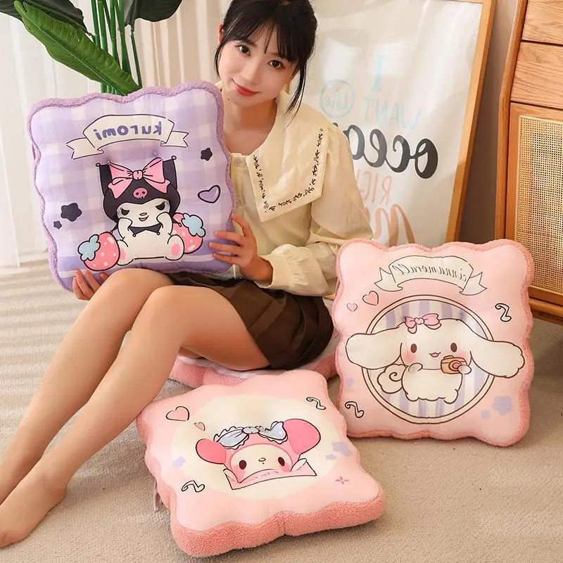 

Sanrios Anime My Melody Cinnamoroll Kuromi Hello Kitty Chair Cushion Plush Pillow Cartoon Air Cushion Seat Cushion Anti Slip Pad