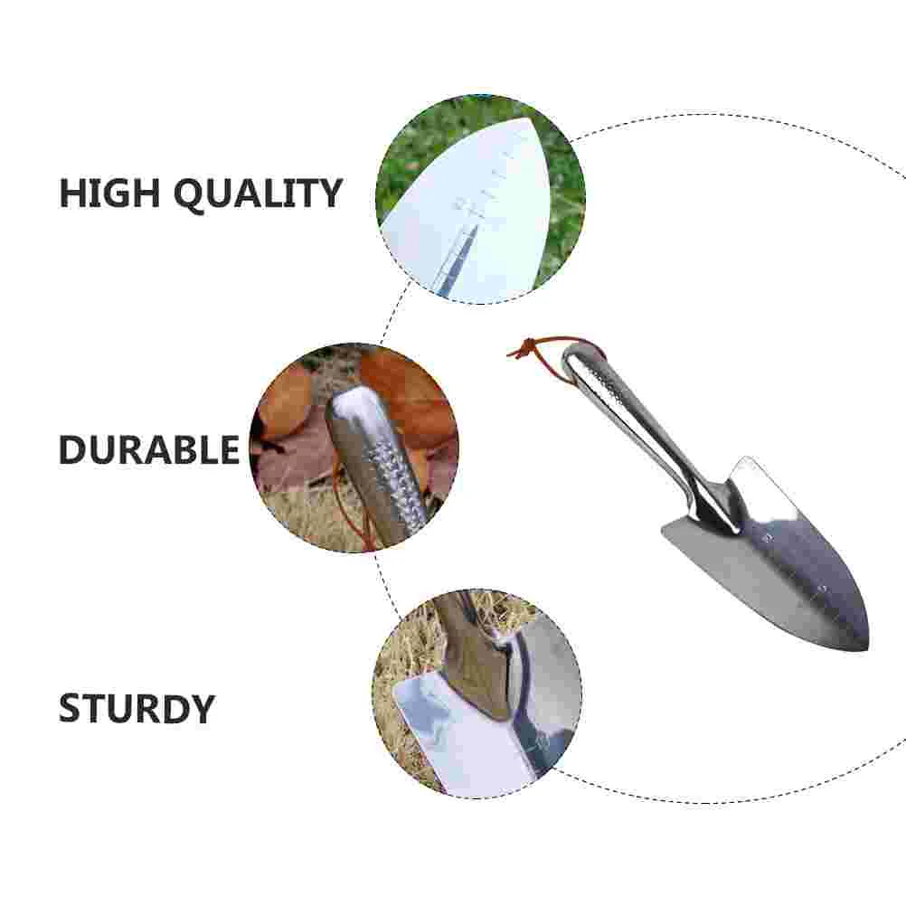 Pequeno Mão Forjada Jardim, Aço Inoxidável, Doméstico para Jardim e Caminhadas