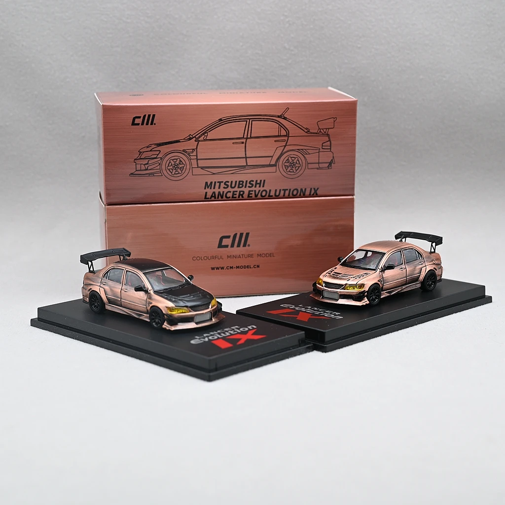 

CMModel 1/64 Mitsubishi Lance EvoIX Widebody bronze Special edition