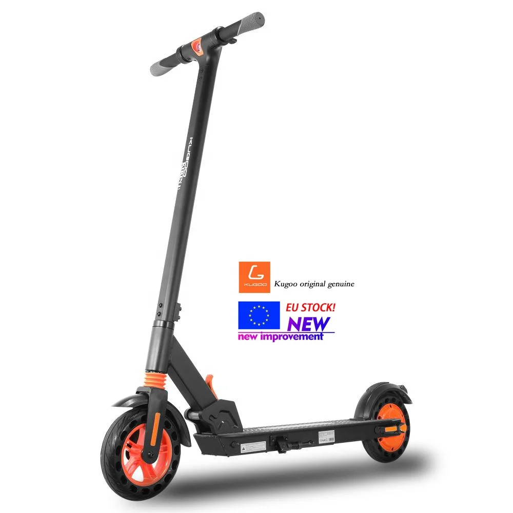 

KugooKirin S1 EU Warehouse Adult Two Wheels Foldable Electric Scooters 350W 18650 Lithium Battery Electronic Wholesale 36V 6a