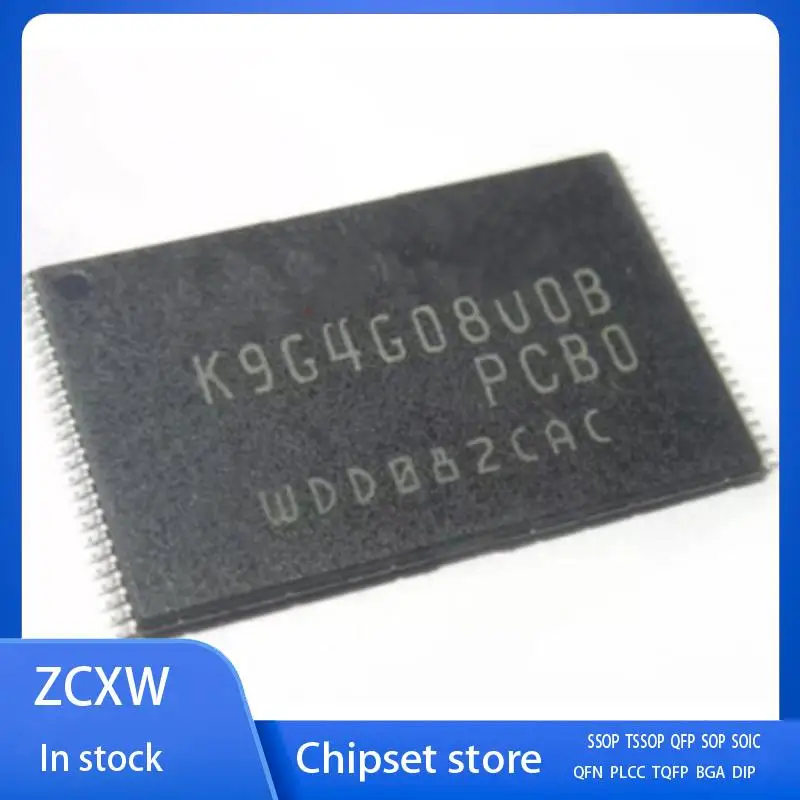 

10Pcs/Lot New K9G4G08U0B-PCB0 K9G4G08UOB K9G4G08U0B TSOP48