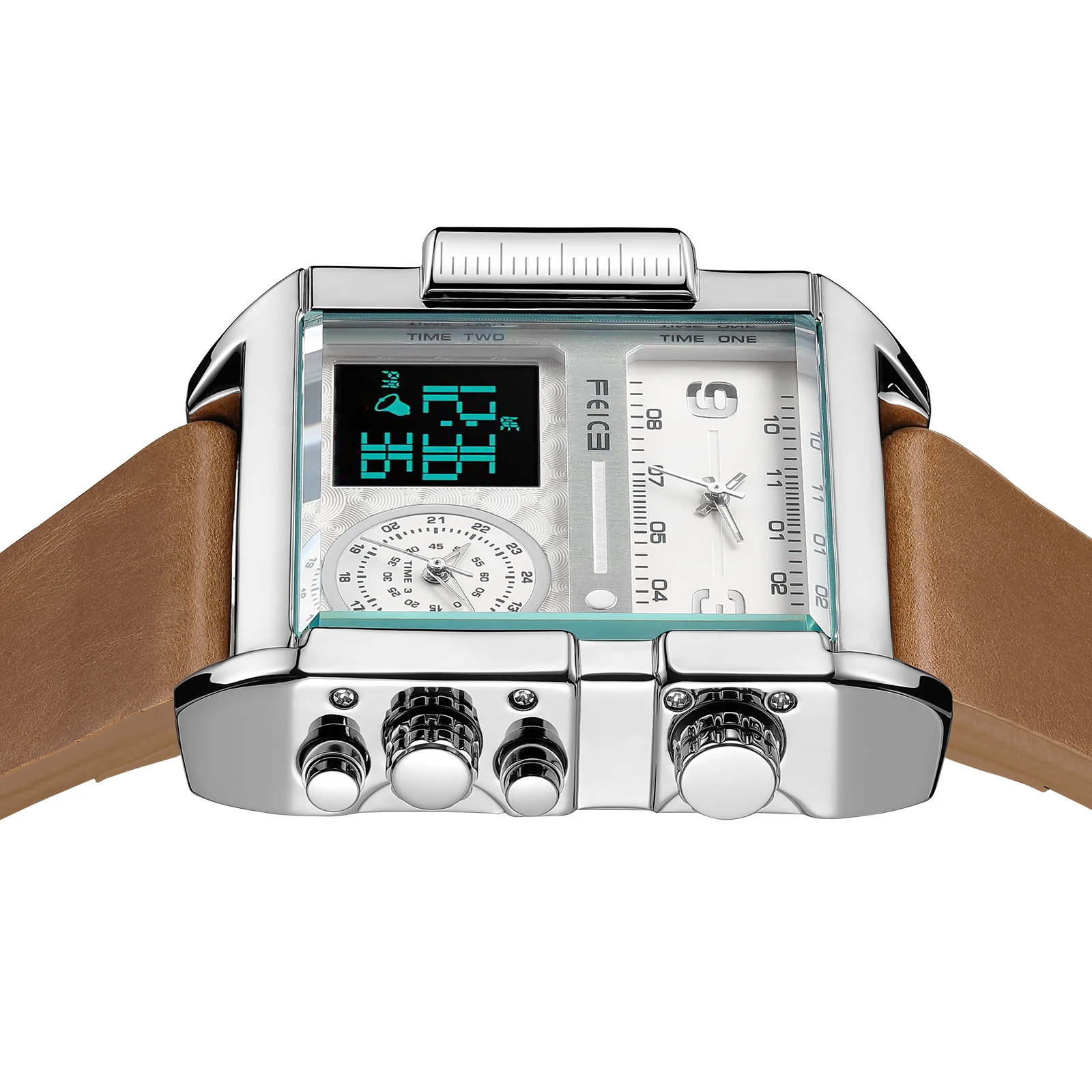Orologi Da Polso,Quadrante Grande Orologio Polarizzato Orologio Da Uomo