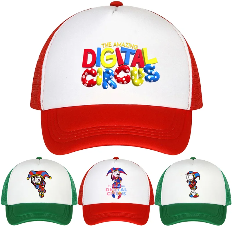 The Amazing Digital Circus Pomni Berretto Da Baseball Boy Girl Woman Hip Hop Dad Hat Cappello Da Sole Estivo Per Adulti Outdoor Sport Shade Bonnet Gif