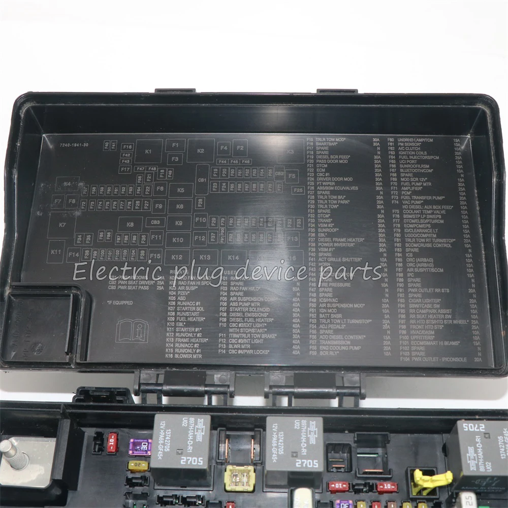Original 68199793AC 68199793AH 68199793AG Fuse Box Intelligent Power Distribution Center for Ram 2500 3500 5.7L 2013 2014