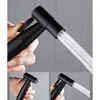 Bathroom Stainless Steel Faucet Spray Handheld Toilet Bidet Faucet Stainless Steel Hand Bidet Sprayers Brushed Water Sprayer 5