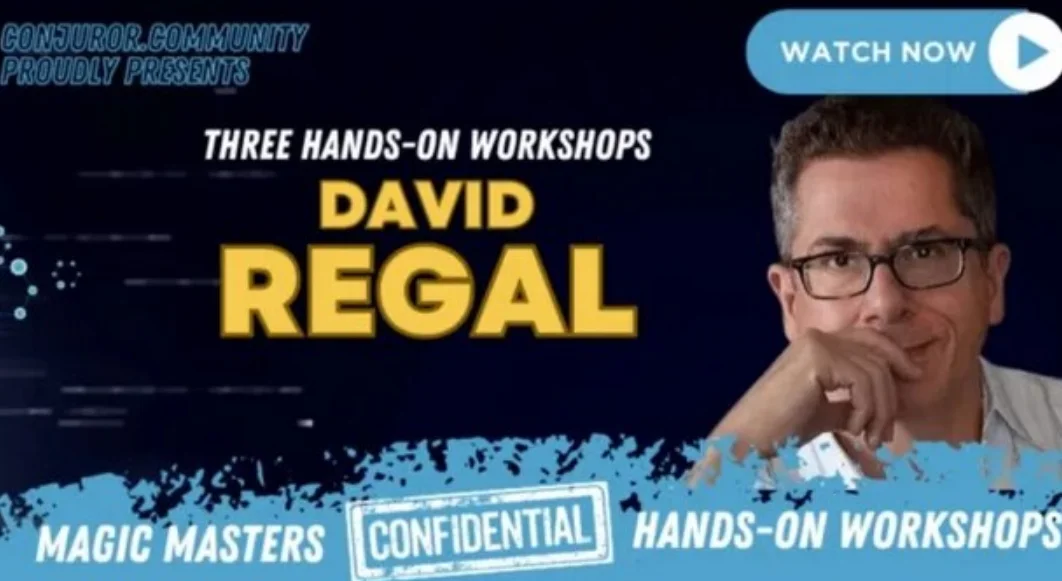 

Hands-On Workshop by David Regal (June 2023) Part 1-3 -Magic tricks