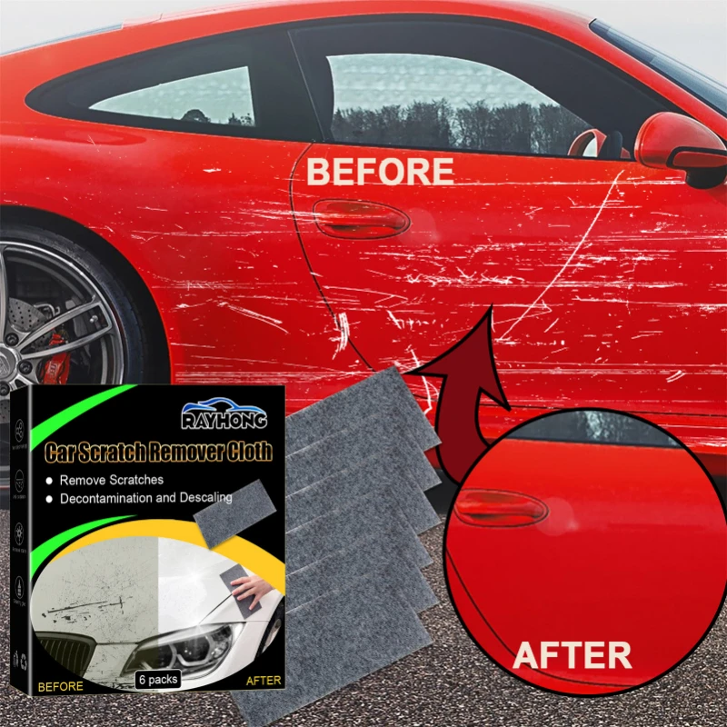 Nano Sparkle panno antigraffio per auto universale superficie metallica panno per lucidatura istantanea Smart Car Surface Scratch Repair Remover