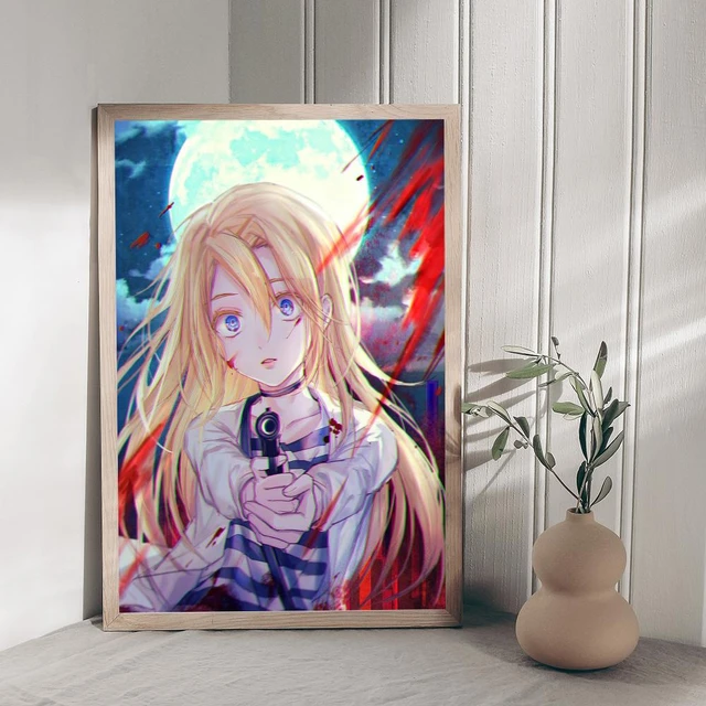 Angels of Death Anime Wall Scroll Poster Cartoon Art Picture HD Print Room  Decor