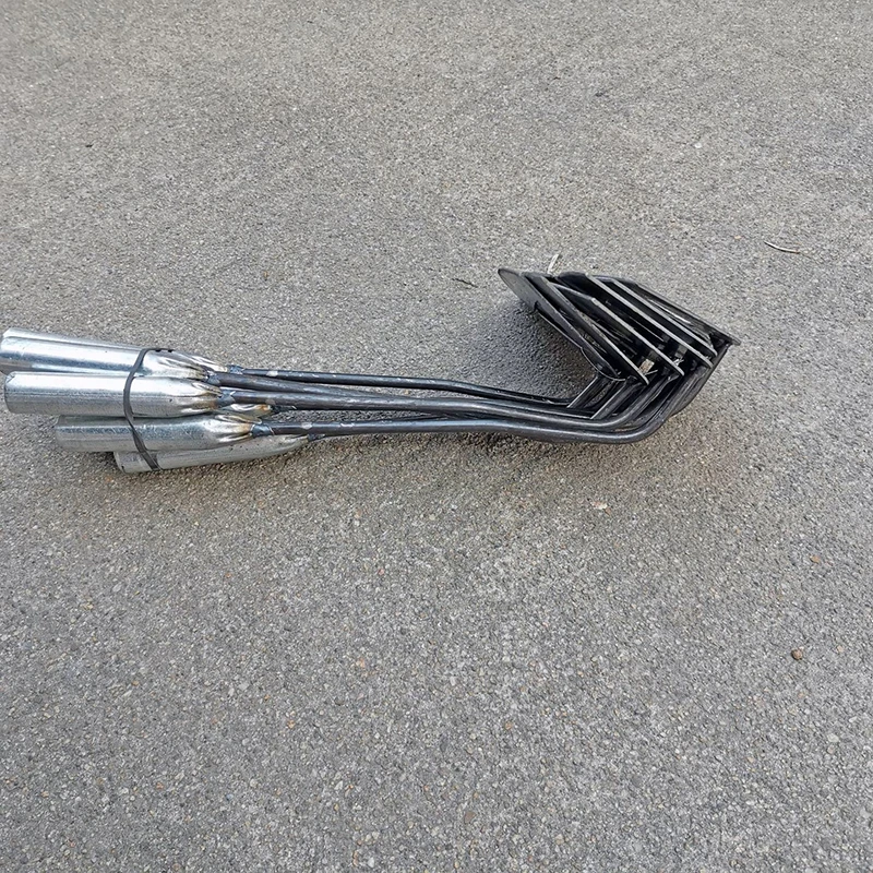 Steel Hardened Hollow Hoe Handheld Weeding Rake Planting Vegetable Farm Garden Tools Agriculture Tool Weeding Accessories