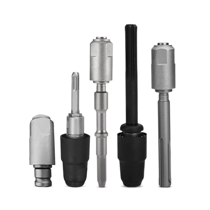 

Electric Hammer Drill Bits Adapter Converter Lengthen Drill Bits Tungsten Steel