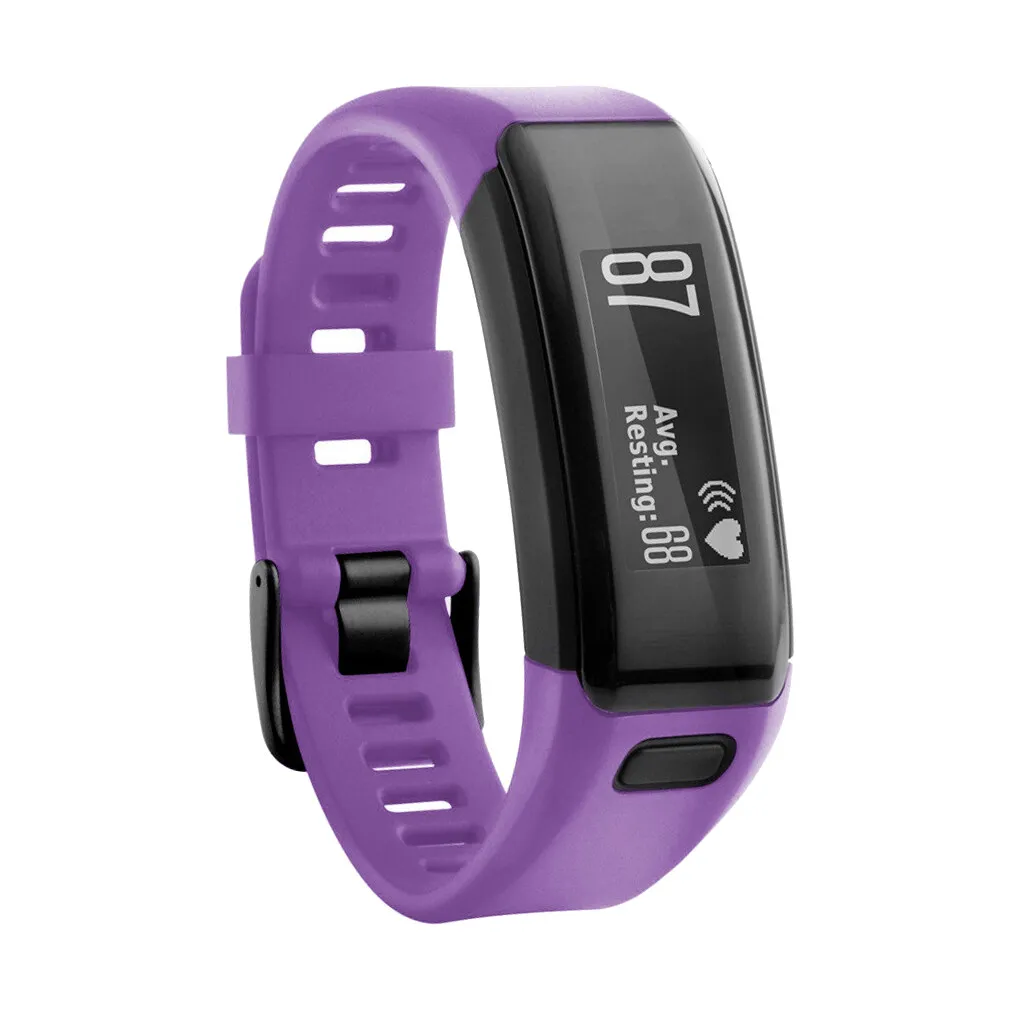 

Replacement for Garmin vivosmart HR Silicone Bracelet Strap Wristband Solid Color Wrist Band