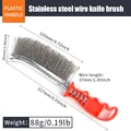 Sliver steel brush