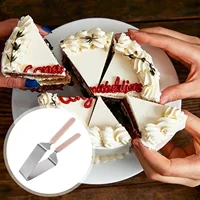 Coupe-gâteau, séparateur triangulaire, dispositif réglable en acier inoxydable, moule à gâteau, bricolage, décoration, ustensiles de cuisson, boulangerie de cuisine 2