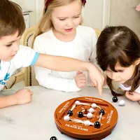 4 In A Row Game Educational Orbit Logic Board Game 2 Player Fast Strategy Game Track Logic Board For Fun Family Game Party Toys 1
