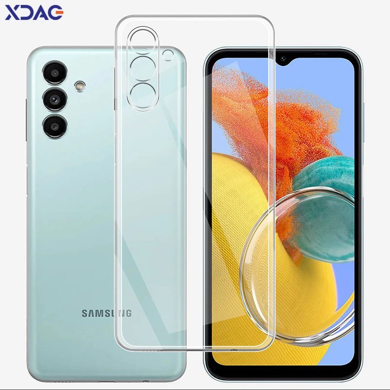 Clear TPU Shockproof Phone Case with Camera Protection - Flexible and Durable Transparent Cover