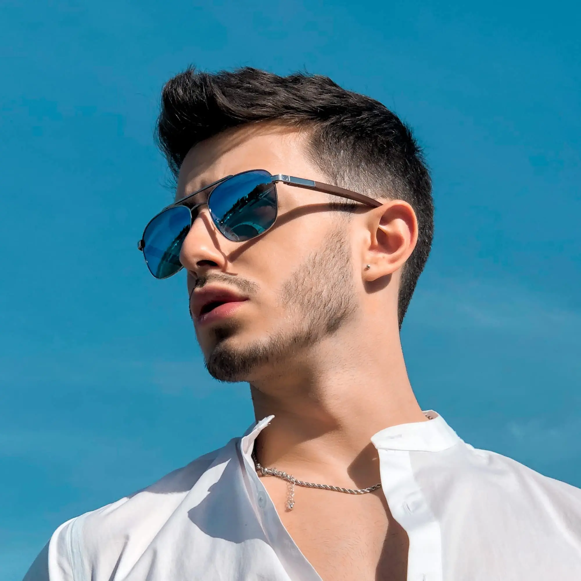 ZENOTTIC 2026 Trendige Holz-Polarisierte Sonnenbrille für Herren UV-Schutz Angeln Fahren Golf Piloten Sonnenbrille