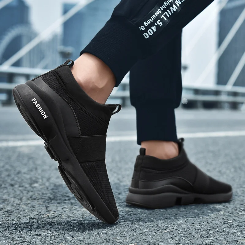 Men Shoes New Loafers Comfortable Fashion Mesh Man Casual Sneakers