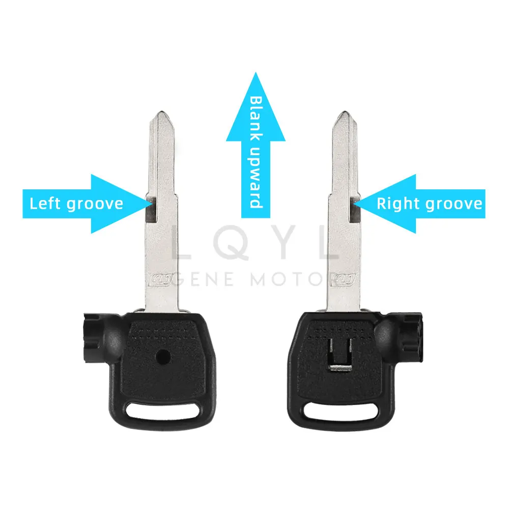 Blank Key Motorcycle Replace Uncut Keys For KYMCO Scooter Magnet Anti-Theft Lock CT250 300 400 Racing Kcc Acc Dynamic 125 motorcycle keys motorcycle key accessories 1Pcs
