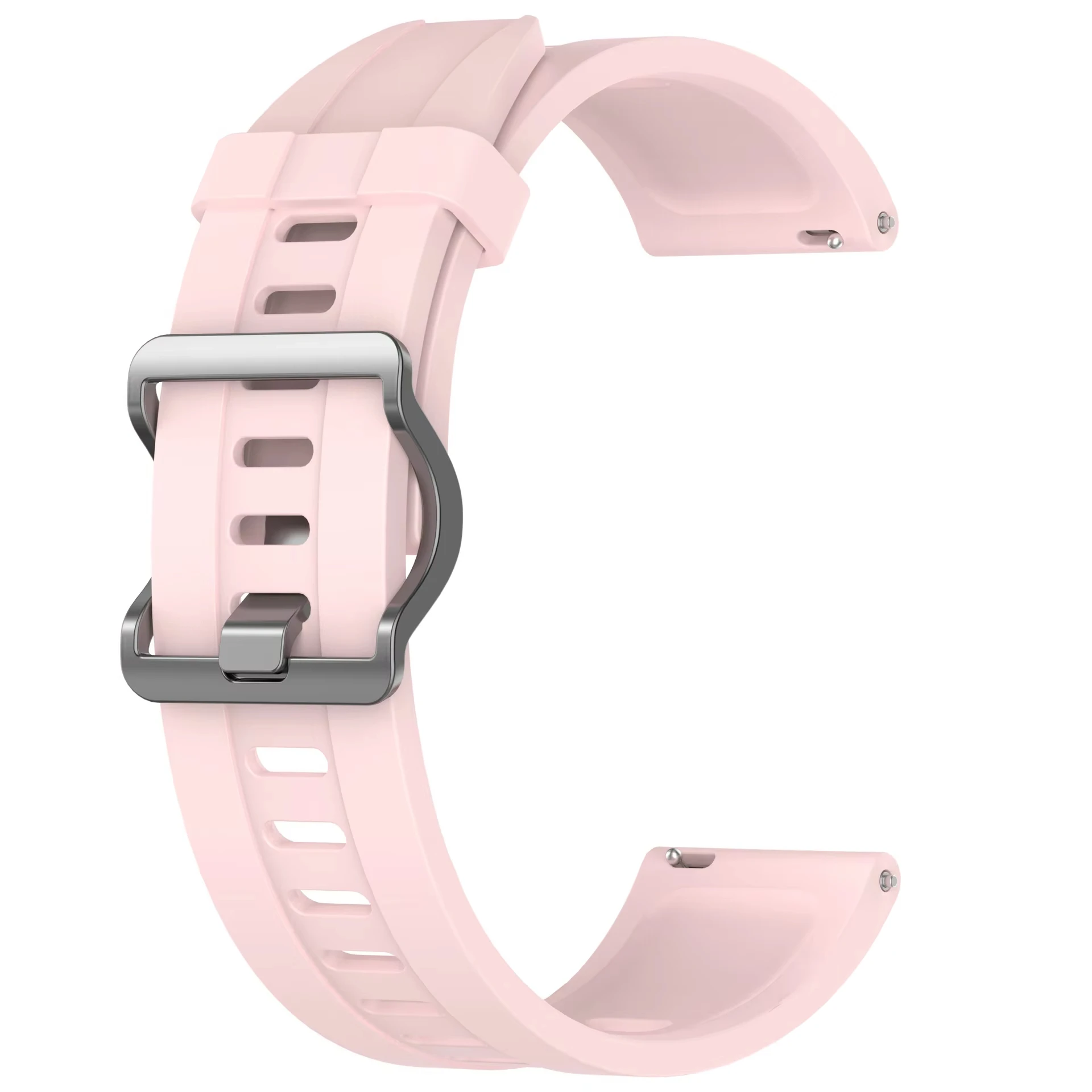 Versatile Silicone Sports Strap - 22mm Replacement Band