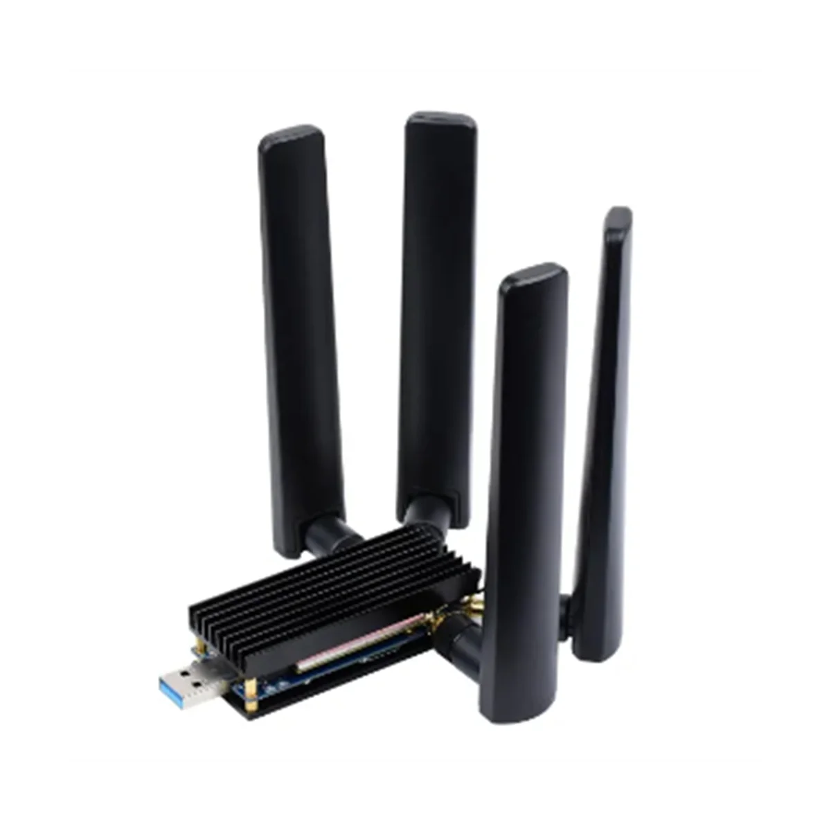

5G DONGLE Module 4 Antennas USB3.1 Port Heatsink M.2 Key B Interface