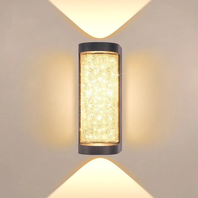 럭셔리 크리스탈 LED 벽 램프, 모던 LED 실내 벽 조명, 침실 거실 머리맡 계단 복도 조명, 10W AC85-265V