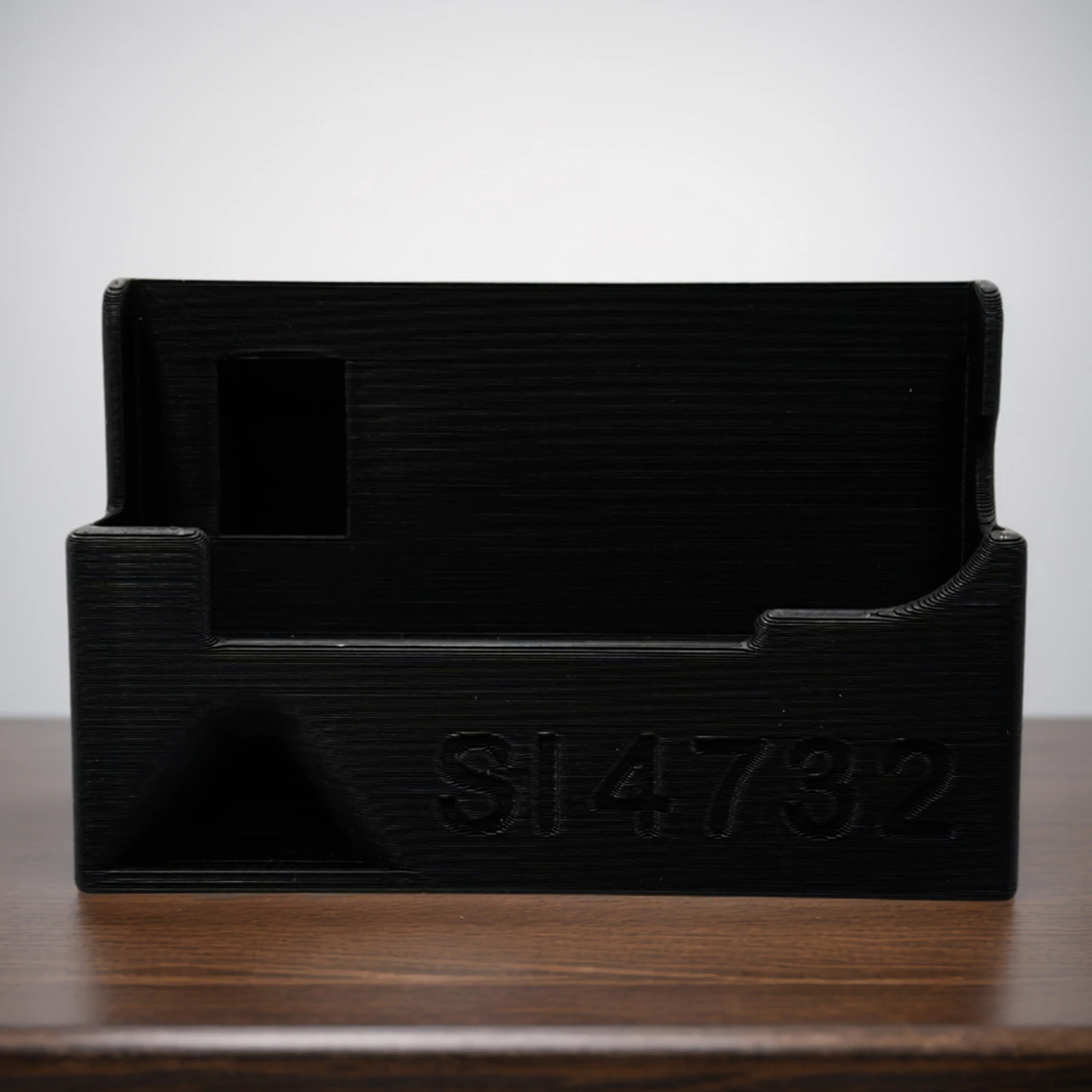 ATS MINI SI4732 DSP 라디오 수신기 케이스(내장형 사운드 가이드 그루브 라디오 특수 스탠드 포함) 3D 프린트 라디오 보관 케이스
