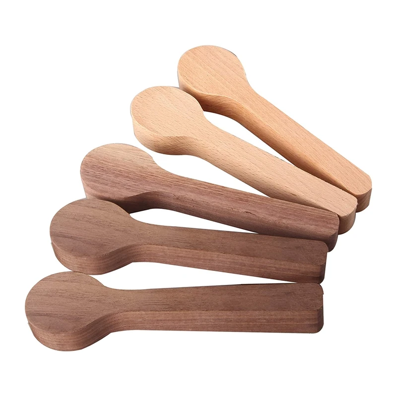 wood work bench 5 Pcs Wood Carving Spoon Blank Beech and Walnut Wood Unfinished Wooden Craft Whittling Kit for Whittler Starter wood work bench