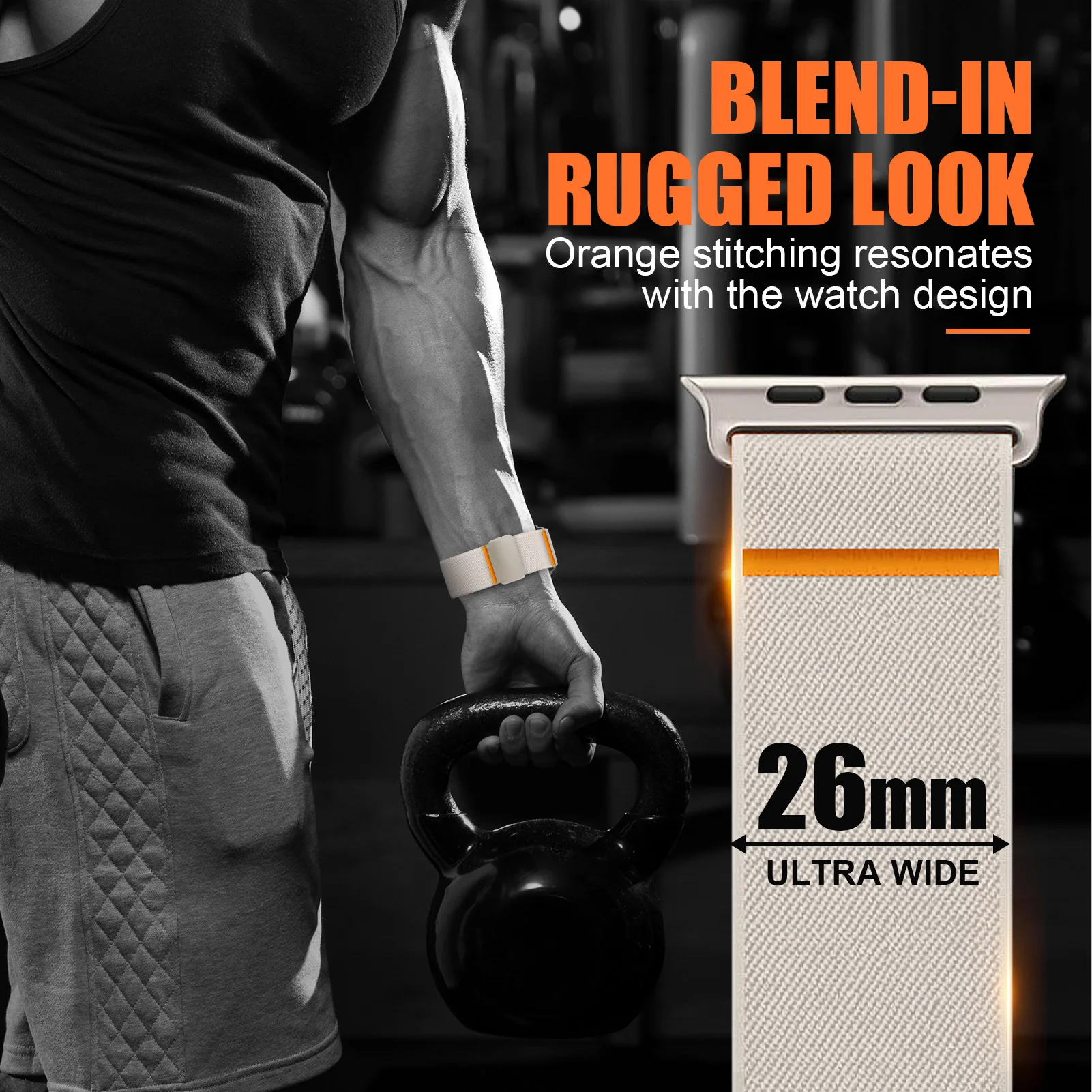 Nylon loop For Apple Watch ultra 2 band 49mm 44mm 46mm 42mm 45mm magnetic Bracelet correa IWatch Series 10 9 8 7 6 5 3 SE Straps