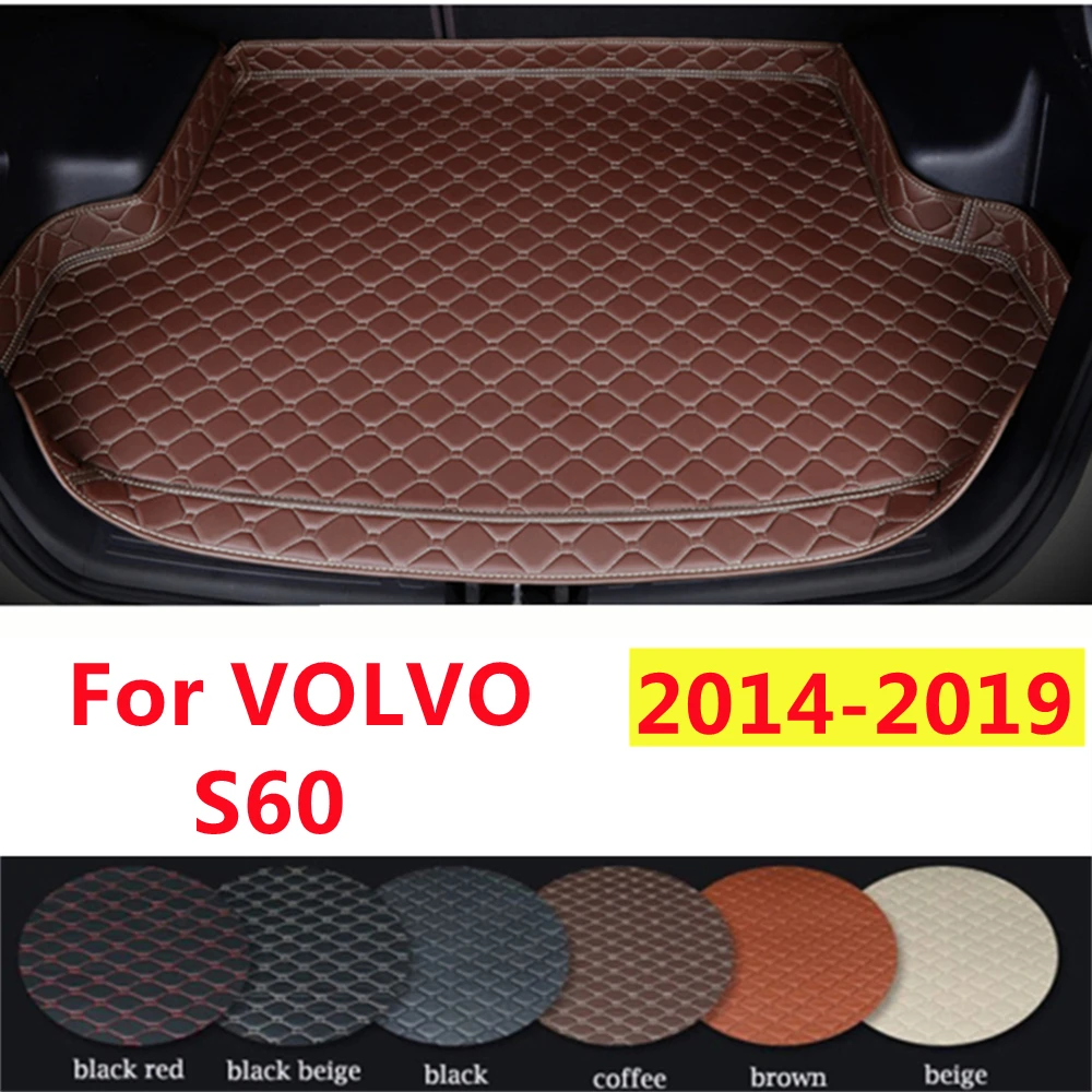 

Автомобильный коврик для багажника, подходит для VOLVO S60 2019 2018-17-2014