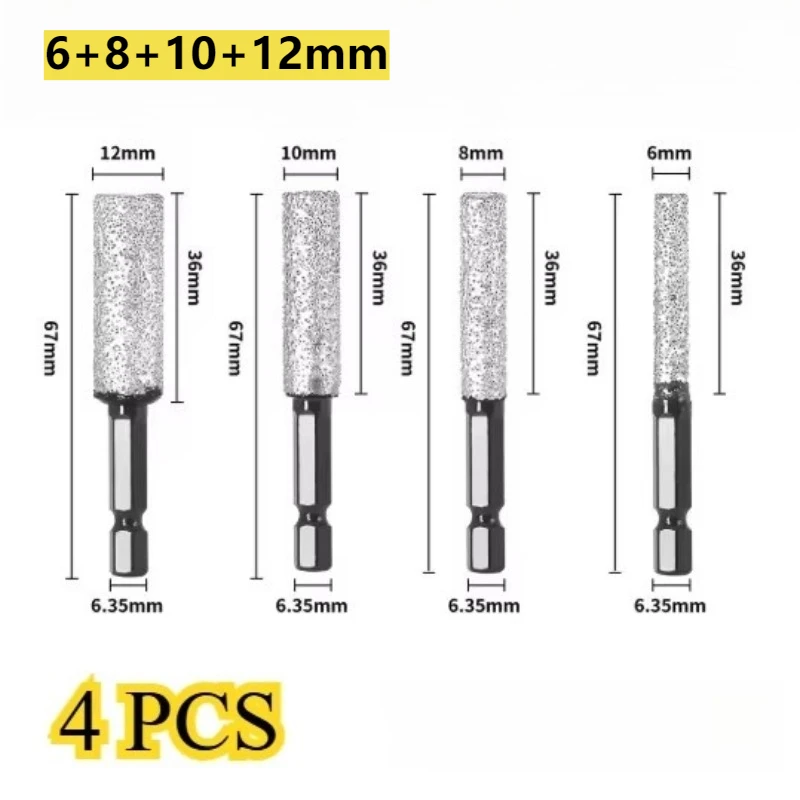 4 PCS Silver